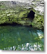 Beauty Of The Grotto Metal Print
