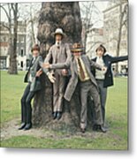 Bee Gees Al Fresco Metal Print