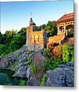 Belvedere Castle In Central Park Metal Print