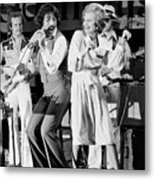 Betty Ford Dancing With Tony Orlando Metal Print