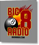 Big8radio Logo Metal Print