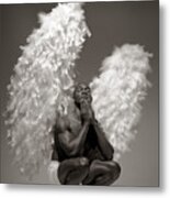 Black Angel 1 Metal Print