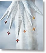 Black Eagles Metal Print