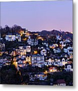 Blankenese District On The Elbe River Metal Print