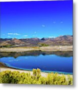 Blue Mesa Reservoir In Colorado Metal Print
