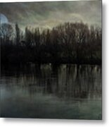 Blue Moon River Metal Print