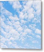 Blue Sky Background Metal Print