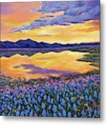 Bluebonnet Rhapsody Metal Print