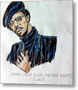 Bobby Seale Metal Print