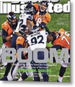 Boom Ball-hawking Seattle Takes Its Place Loudly In The Sports Illustrated Cover Metal Print