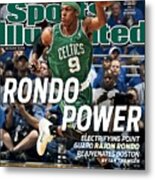 Boston Celtics Rajon Rondo, 2010 Nba Eastern Conference Sports Illustrated Cover Metal Print
