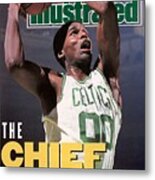 Boston Celtics Robert Parish... Sports Illustrated Cover Metal Print