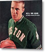 Boston Celtics Tommy Heinsohn Sports Illustrated Cover Metal Print