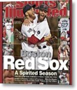 Boston Red Sox, World Champions 2013 A Spirited Season Sports Illustrated Cover Metal Print