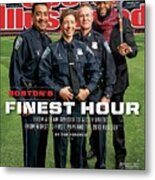 Bostons Finest Hour From A Team Divided To A City United Sports Illustrated Cover Metal Print