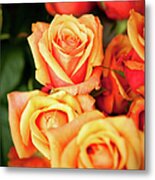 Bouquet Of Roses Metal Print