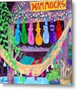 Boutique, A Shop In Santa Fe Metal Print