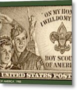 Boy Scouts 1950 Metal Print
