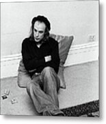 Brian Eno At Home Metal Print