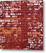 Brick Wall Metal Print