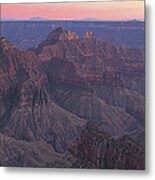 Bright Angel Point, North Rim, Grand Metal Print