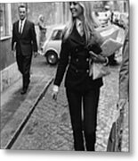 Brigitte Bardot Metal Print