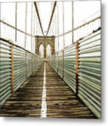 Brooklyn Bridge Metal Print