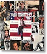 Bruce Springsteen Collage 1 Metal Print