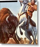 Buffalo Bill Metal Print