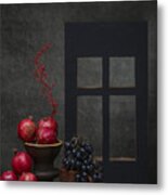 By The Window Metal Print