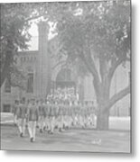 Cadets Entering Mess Hall Metal Print