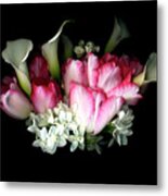 Callas, Tulips & Paperwhites #3 Metal Print