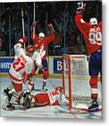 Canada Cup Victory Metal Print