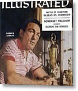 Carmen Basilio, Middleweight Boxing Sports Illustrated Cover Metal Print