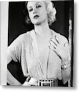 Carole Lombard In No Man Of Her Own -1932-. Metal Print