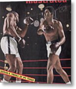 Cassius Clay, 1964 World Heavyweight Title Sports Illustrated Cover Metal Print
