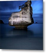 Cathedral Cove Metal Print