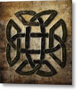 Metalwork Celtic Symbol Metal Print