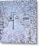 Chair 22 Vail - Nothing To See. Metal Print