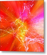 Charlotte's Sunburst Metal Print