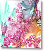 Cherry Blossoms Metal Print