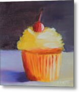 Cherry On Top Metal Print