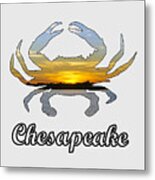 Chesapeake Emblem Metal Print
