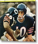Chicago Bears Qb Rudy Bukich, 1966 Nfl Football Preview Sports Illustrated Cover Metal Print