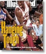 Chicago Bulls Michael Jordan, 1993 Nba Eastern Conference Sports Illustrated Cover Metal Print