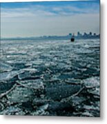 Chicago From Navy Pier 2 Metal Print