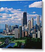 Chicago, Lincoln Park And Diversey Metal Print