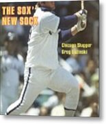 Chicago White Sox Greg Luzinski... Sports Illustrated Cover Metal Print