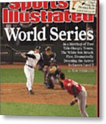Chicago White Sox Scott Podsednik, 2005 World Series Sports Illustrated Cover Metal Print
