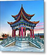 China Dali Pavilion Metal Print